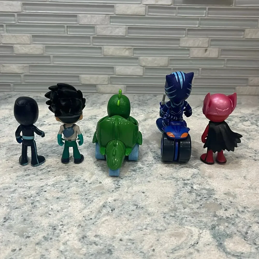 PJ Masks Action Figures & Vehicles Toys Gekko Catboy Owlette Romeo Night Ninja